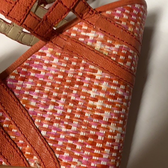 Coral Nine West wedges - Picture 2 of 5